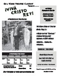 Quo Vadis Theatre Company Presents ¡Viva Cristo Rey!